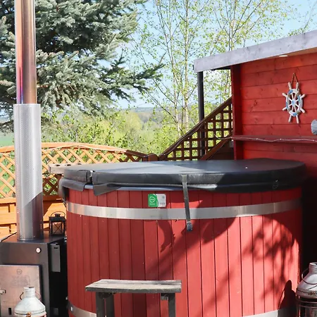 Апартаменты Ullrichshof Oberlausitz - Sauna Grillplatz Panoramablick Malschwitz