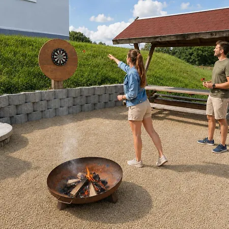 Ullrichshof Oberlausitz - Sauna Grillplatz Panoramablick *